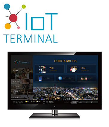 IoT TERMINAL（ホテル向け）